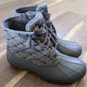 WOMEN'S SPERRY SYREN GULF WOOL QUILT DUCK BOOTS